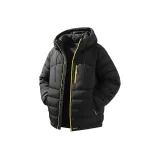 Обсидиан Черный [Флисовая подкладка, пуховик]