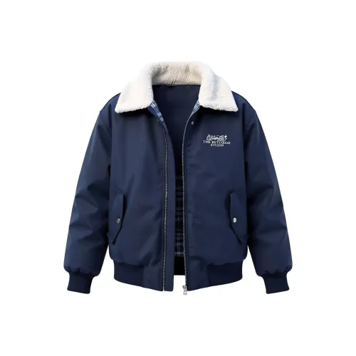 STGX Темно-синий женский пуховик