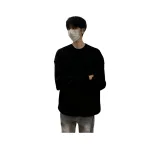 Черный с флисовой подкладкой