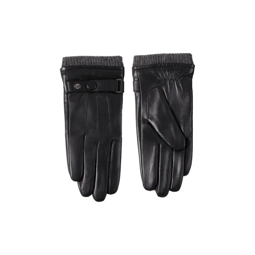 LUOMENG Перчатки из козьей кожи Мужские