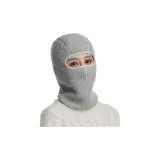 Плюшевый флис Интегрированная термостойкая маска для лица Серый: 1 упаковка
