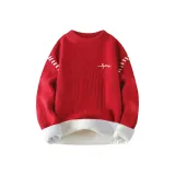 Красный с флисовой подкладкой