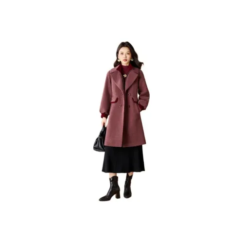 MEILANNI Red Women's Coat MEILANNI Красный Женский Пальто
