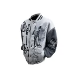 Серый Улучшенный [Черный Овца Тяжелый Вышивка]