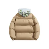 Хаки серый капюшон