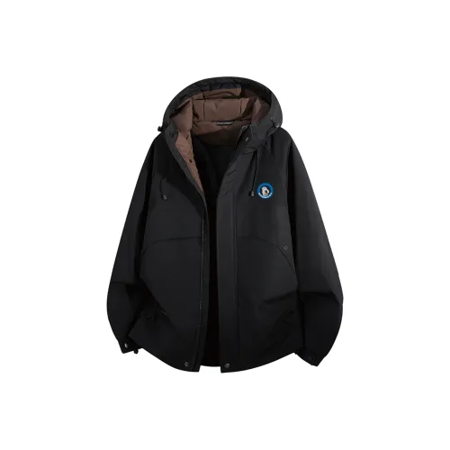 DAWEIBEIKEN Хлопковый пуховик унисекс