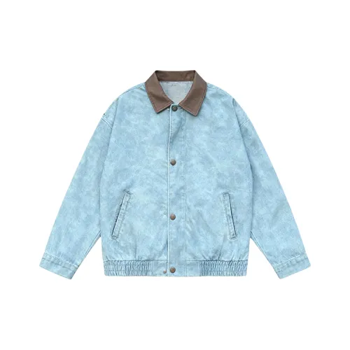 FAVMARTHA Синий Толстый Версия Унисекс Куртки