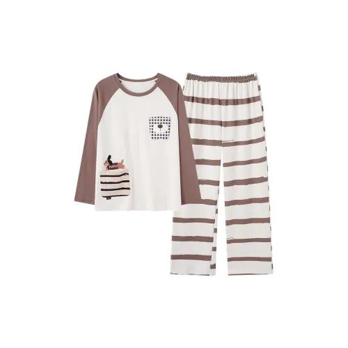 CHENWANGJIU Изображение Цвет Женские Пижамные Комплекты