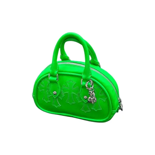 Chrome Hearts Bowling Bag Mini Women's Neon Green