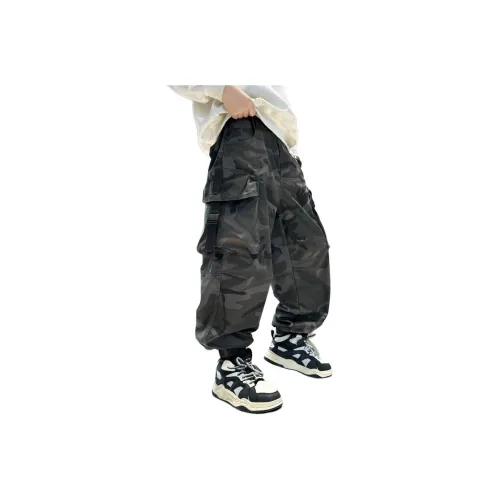 MUTONGSHAONIAN Камуфляж Школьный возраст Карго-брюки