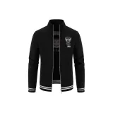 Флисовая подкладка, черного цвета