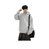 Серый с флисовой подкладкой