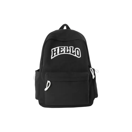 CARTELO Nylon Backpack Standard Unisex Black Khaki Dark Blue Pink