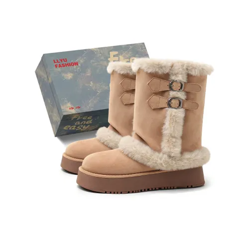 LELEYU Сноубутсы Женские