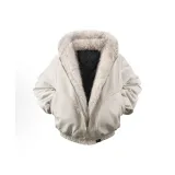 Light Gray (Утолщенный хлопковый пуховик)