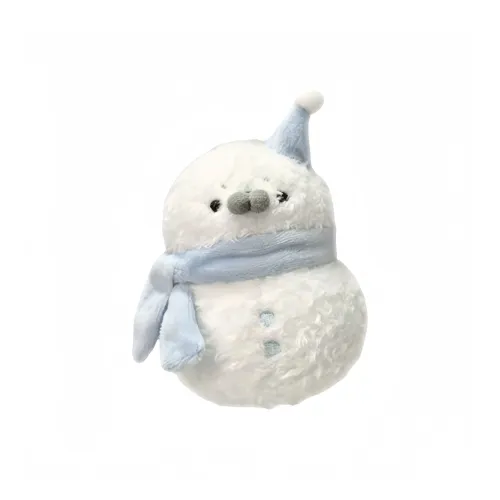LOGISTAR Супер милый Снеговик Следы Брелок Украшение Плюшевая Подвеска 10 см Длина Тела