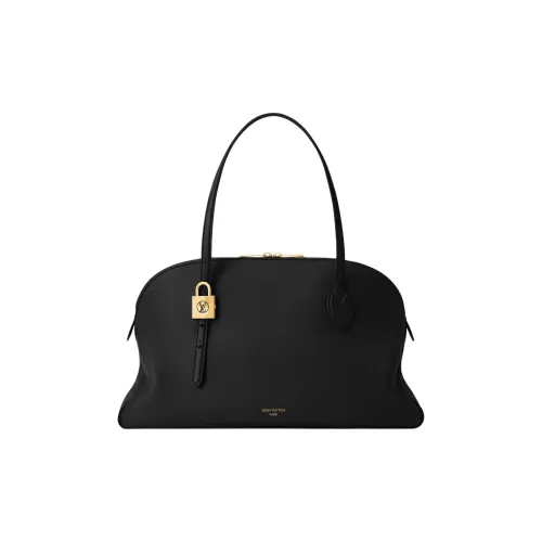 LOUIS VUITTON Low KeyDuffle Телячья кожа Сумка Унисекс Черный