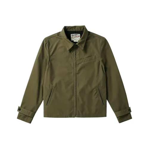 EXPM Куртки и Пальто Мужской Хаки Зеленый