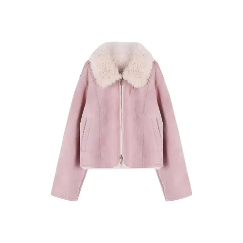 ONE PASS STUDIO Velvet Feel Пальто Женское