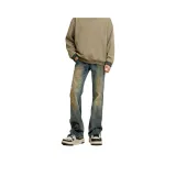 Темно-синий [Узкая версия, расклешенный, эластичный, улучшенный]