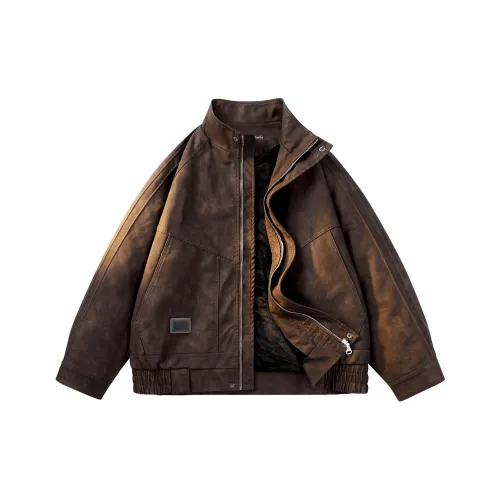 JUNGLE PANDA Кожа Куртка Унисекс