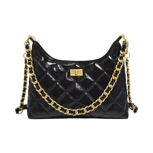 CAREELL ПУ (полиуретан) Сумка через плечо Стандартная Женская Черная