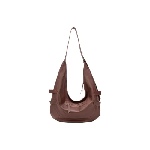 SHIZIYOUA Сумка через плечо из коровьей кожи стандартная унисекс черный коричневый