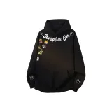 Чёрный (с флисовой подкладкой и утеплённый)