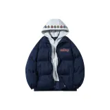 Темно-синий [Серый стиль шляпы, многослойность эстетика]