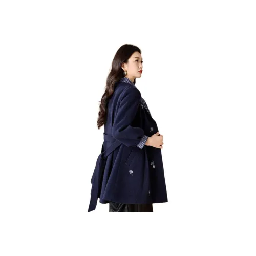 MEILANNI Темно-синий женский пальто