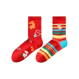 [2 упаковки] 1 Полностью Лошадь + 1 Вышивка Многоцветные полосы