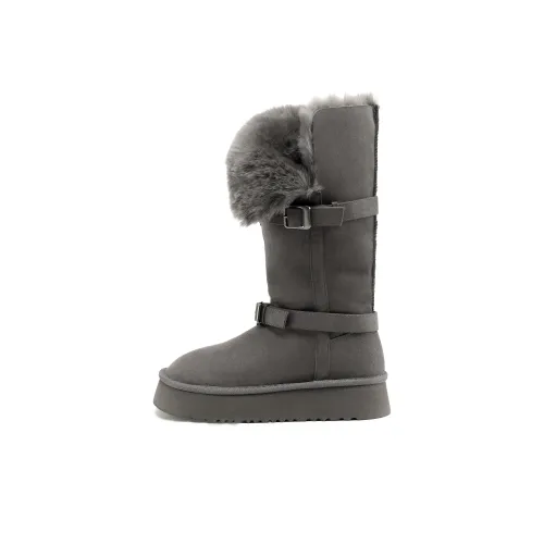 ACAH Термический противоскользящий с высоким коленом сноубутсы для женщин