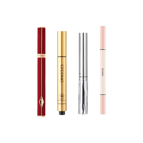 GECOMO Кисть для подводки глаз Ручка + Карандаши для контура глаз + Корректор + Тушь для ресниц