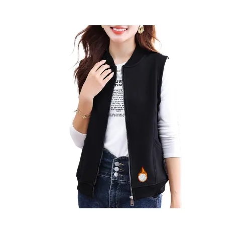 MOUSIDEYOUHUO Хлопковый жилет Женский