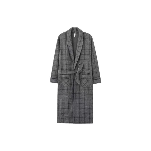 Faro Сланцево-серый Мужской Банные халаты