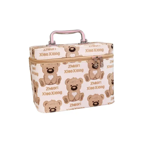 HUAXINZI 2025 New Arrival Ins Premium Feel Women's Portable Large Capacity Built-in Memory Luggage Cosmetic Bag