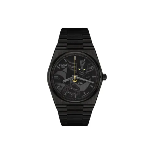 Tissot PRX Super Player Series Автоматический Механический Часы Мужские 40 мм Черный Циферблат
