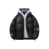 Чёрный с жёлтым логотипом (синяя шляпа в клетку)