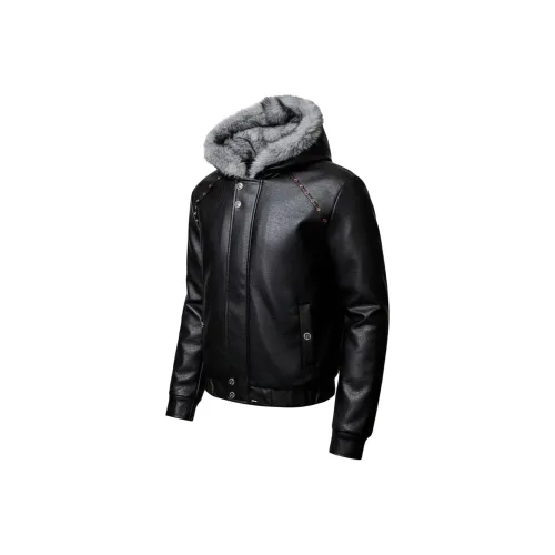 ZOTRANS Черный Унисекс Куртки