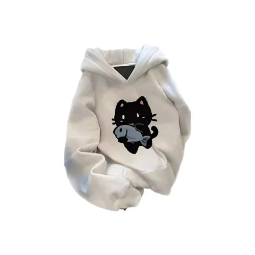 GOYN Белый Серый Школьные Свитшоты