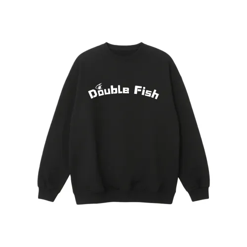 Двойная рыба Унисекс Свитшоты