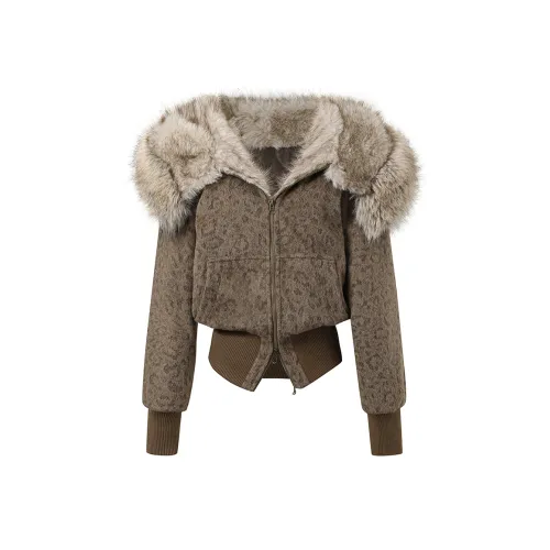 GRAYISMOON Хлопковый пуховик женский