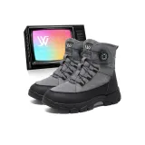 Серый с флисовой подкладкой