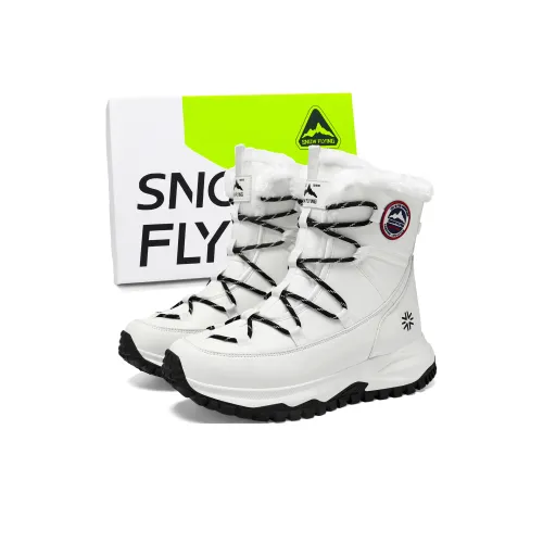 SNOW FLYING Зимняя тактическая ботинок коллекция Высокие сноубутсы Унисекс