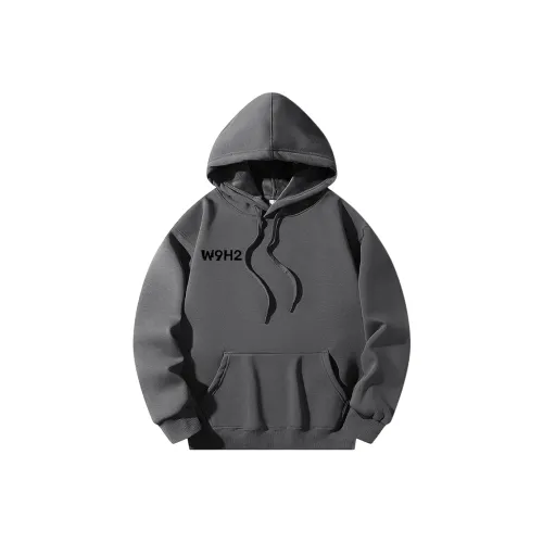 W9H2 Темно-серый Унисекс Свитшоты