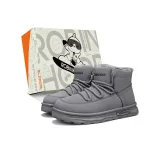 Серый с флисовой подкладкой