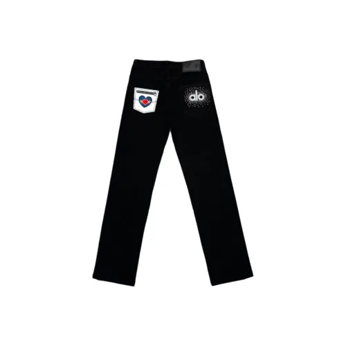 OKPI Черные Унисекс Джинсы