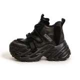 Черный с флисовой подкладкой