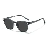 P866577 Прозрачная серая оправа с черно-серыми линзами