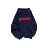 Темно-синий (с флисовой подкладкой, красный текст)